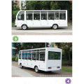 High Quality Electric Passenger Sightseeing Tourist Shuttle Bus Car for Sale